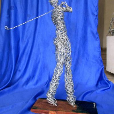 017escultura En Alambre